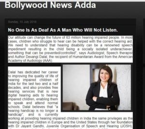 Bollywood News Adda – No One is as Deaf as a Man who will not Listen!