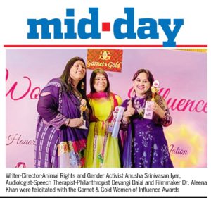 Women of Influence Award – MidDay 2019